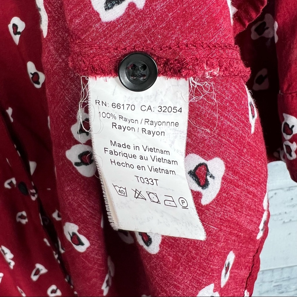 ❌SOLD❌11-1-Tylho Lakin Floral Tunic - Picture 5 of 6